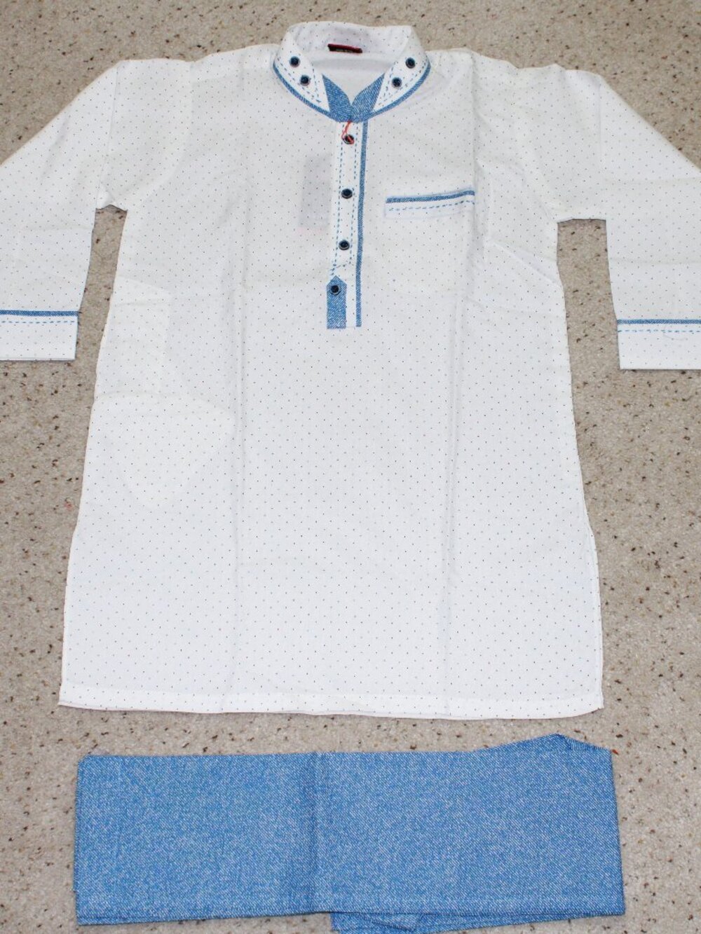 Traditional Pakistani/Indian boys' kurta pajama set